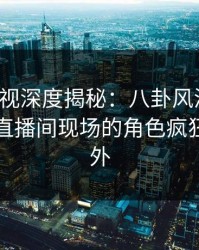 香蕉影视深度揭秘：八卦风波背后，网红在直播间现场的角色疯狂令人意外